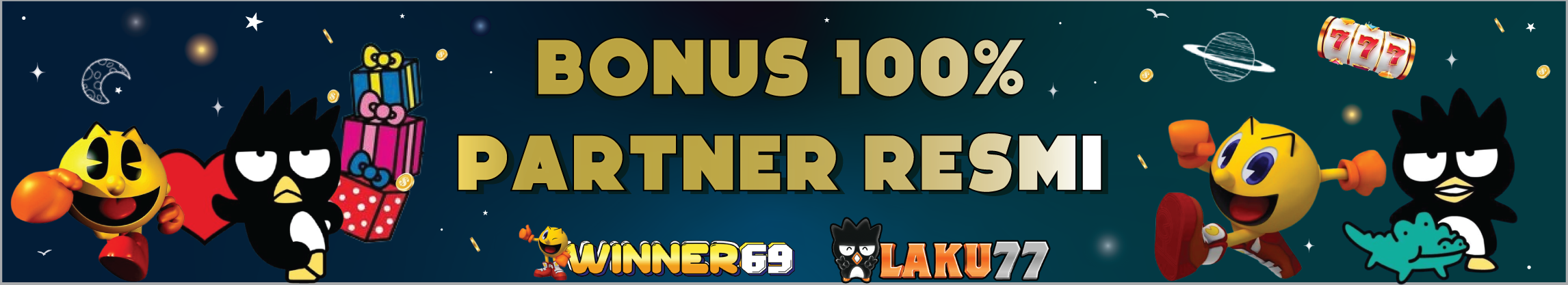 Bonus New Member Official Partner 100%